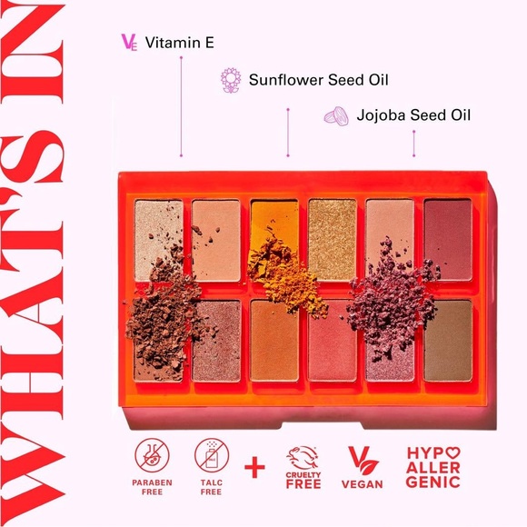 Pyt Beauty The Upcycle Eyeshadow Palette Warm Lit Nude - Picture 2 of 7